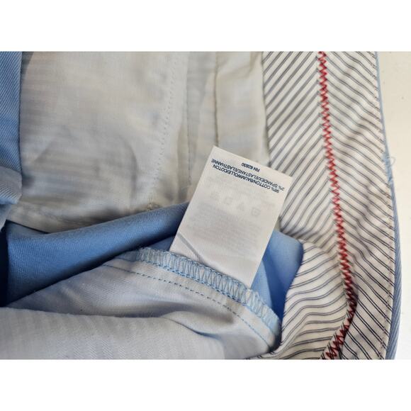 Land's End Women's Light Blue Mid Rise Straight Leg Cropped Pant Size 16P - Picture 6 of 6